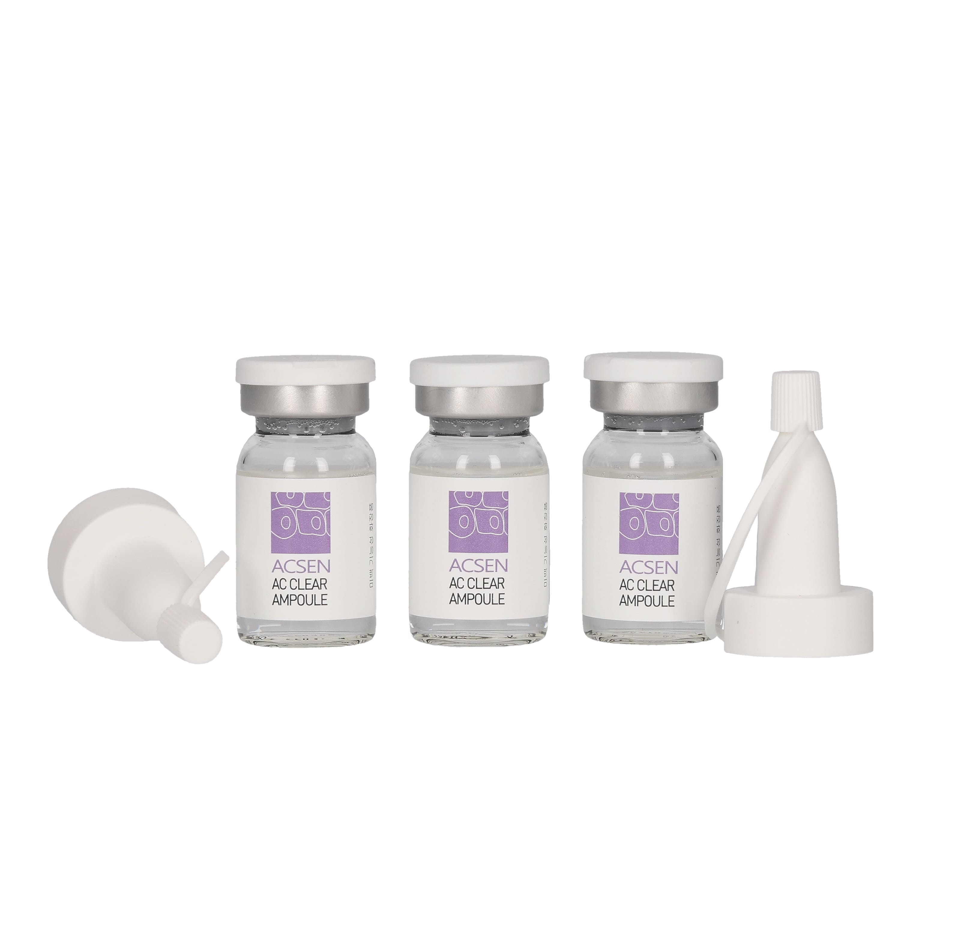 Ампульный набор «Обновление» ACSEN для жирной кожи с AHA, BHA и PHA